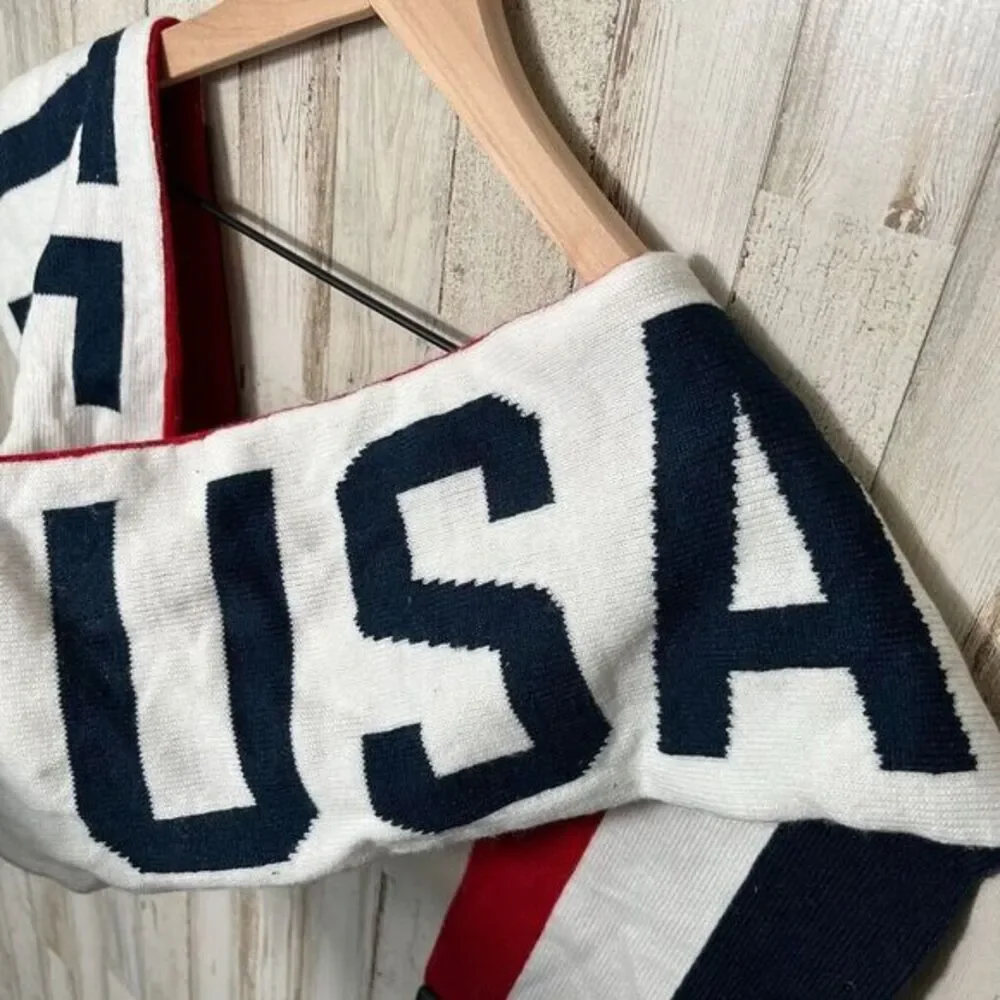 USA Soccer‎ Scarf US Soccer National Team Scarf Red, White, Blue - Picture 2 of 6